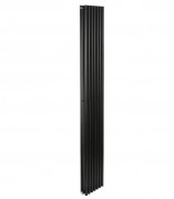 Дизайнерський радіатор Betatherm Praktikum 2 180х27,3 см сталь чорний PV 2180/07 9005M 99