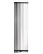Дизайнерский радиатор Betatherm Metrum 180х46,5 см сталь черный BM6 1180-30/15 9005М 99
