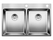 Мийка для кухні Blanco Andano 340/340-IF/ A 74,5х50 см нержавіюча сталь 525248