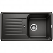 Мойка для кухни Blanco Favos mini 78х43,5 см SILGRANIT® PuraDur® черный 526078