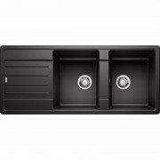 Мийка для кухні Blanco Legra 8 S 116х50 см SILGRANIT® PuraDur® чорний 526088
