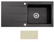 Мийка для кухні Marmorin Bario 1k 10 100х50 см штучний камінь Magranit сафарі 120 113 001