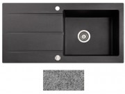 Мойка для кухни Marmorin Bario 1k 10 100х50 см искусственный камень Magranit серый 120 113 003