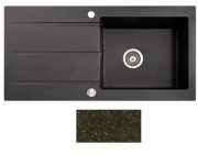 Мийка для кухні Marmorin Bario 1k 10 100х50 см штучний камінь Magranit коричневий 120 113 004