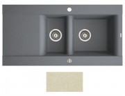 Мийка для кухні Marmorin Voga II 1,5k 10 100х51 см штучний камінь Magranit сафарі 712 513 001