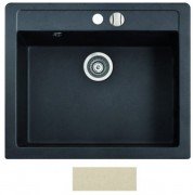 Мийка для кухні Marmorin Bario 1k 59х50 см штучний камінь Magranit сафарі 120 103 001