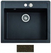 Мийка для кухні Marmorin Bario 1k 59х50 см штучний камінь Magranit коричневий 120 103 004