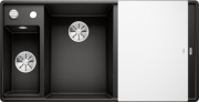 Мойка для кухни Blanco Axia III 6 S-F чаша слева 99х50 см SILGRANIT® PuraDur® черный 525852