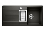 Мийка для кухні Blanco Metra 6 S-F 99х49 см SILGRANIT® PuraDur® чорний 525929