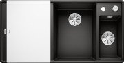 Мойка для кухни Blanco Axia III 6 S-F чаша справа 99х50 см SILGRANIT® PuraDur® черный 525854