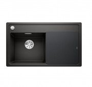 Мийка для кухні Blanco Zenar 45 S-F 84,8х49,8 см SILGRANIT® PuraDur® чорний 526038
