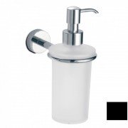 Дозатор для жидкого мыла 3SC Europe настенный черный/матовое стекло EU01DPFNO