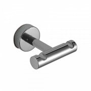 Гачок для ванної 3SC Europe подвійний латунь хром EU12SL