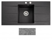Мойка для кухни Marmorin Bario 1k 20 99,5х50 см искусственный камень Magranit серый 120 123 003