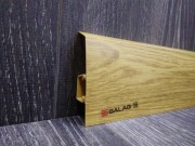 Плинтус Salag NG80 ПВХ дуб винный NG8056