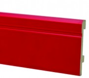 Плінтус Salag Sierra 100 поліуретан червоний SI1003
