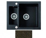 Мийка для кухні Marmorin Bario 1,5k 60х50 см штучний камінь Magranit коричневий 120 503 004