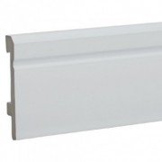 Плінтус Salag Sierra 100 поліуретан білий SI1001