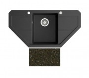 Мойка для кухни Marmorin Bario trapez 96х50 см искусственный камень Magranit коричневый 120 743 004