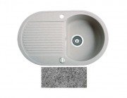 Мийка для кухні Marmorin Duro 1k 10 77х47 см штучний камінь Magranit сірий 130 113 003