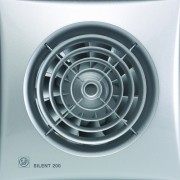 Побутовий вентилятор Soler & Palau Silent 200 CRZ осьовий срібло 5210320700