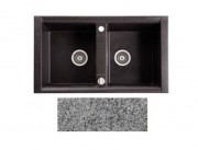 Мийка для кухні Marmorin Profir 2k 86х50 см штучний камінь Magranit сірий 160 203 003