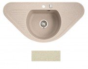 Мийка для кухні Marmorin Duro 1k trapez 94х47 см штучний камінь Magranit сафарі 130 743 001