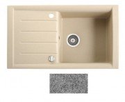 Мойка для кухни Marmorin Profir 1k 10 86х50 см искусственный камень Magranit серый 160 113 003