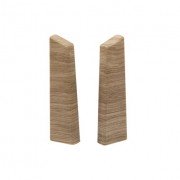 Заглушки ліва і права Salag NG80 ПВХ дуб винний NG8L56