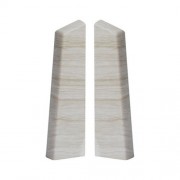 Заглушки ліва і права Salag NG80 ПВХ клен патіно NG8L28