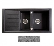 Мойка для кухни Marmorin Profir 1,5k 10 100х50 см искусственный камень Magranit серый 160 513 003