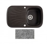 Мойка для кухни Marmorin Oren 1k 10 82х50 см искусственный камень Magranit серый 180 113 003