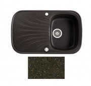 Мийка для кухні Marmorin Oren 1k 10 82х50 см штучний камінь Magranit коричневий 180 113 004