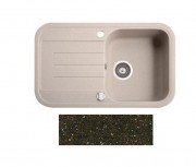 Мойка для кухни Marmorin Pesta 1k 10 77х47 см искусственный камень Magranit коричневый 170 113 004