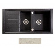 Мойка для кухни Marmorin Profir 1,5k 10 100х50 см искусственный камень Magranit песочный 160 513 007