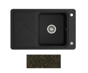 Мийка для кухні Marmorin Torro 800 1k 80х50 см штучний камінь Magranit коричневий 220 133 004