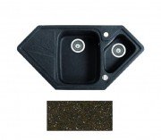 Мийка для кухні Marmorin Torro trapez 98х50 см штучний камінь Magranit коричневий 220 613 004