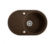Мойка для кухни Marmorin Arena 77х50 см искусственный камень Magranit коричневый 280 113 004