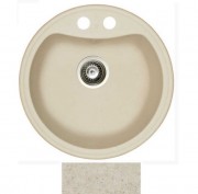 Мийка для кухні Marmorin Kova Ø51 см штучний камінь Magranit пісочний 250 803 007