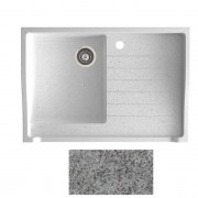 Мийка для кухні Marmorin Rubid 89х61,5 см штучний камінь Magranit сірий 230 114 003
