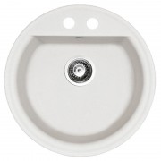 Мойка для кухни Marmorin Tanat Ø50 см искусственный камень Magranit белый 270 803 006