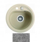 Мойка для кухни Marmorin Vask Ø45 см искусственный камень Magranit серый 260 803 003