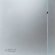 Побутовий вентилятор Soler & Palau Silent 100 CHZ Silver Design 3C осьовий срібло 5210603600