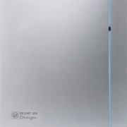 Побутовий вентилятор Soler & Palau Silent 200 CHZ Silver Design 3C осьовий срібло 5210606000