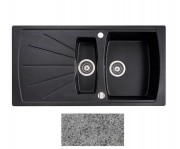 Мийка для кухні Marmorin Fenco 1,5k 10 97х51 см штучний камінь Magranit сірий 320 513 003