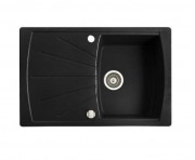 Мойка для кухни Marmorin Fenco 1k 10 78х51 см искусственный камень Magranit черный 320 113 002