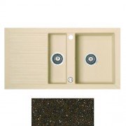 Мийка для кухні Marmorin Cire 1,5k 10 94х50 см штучний камінь Magranit коричневий 375 513 004