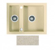 Мойка для кухни Marmorin Cire 1,5k 63х50 см искусственный камень Magranit песочный 375 503 007