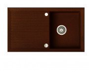 Мийка для кухні Marmorin Cire 1k 10 86х50 см штучний камінь Magranit коричневий 375 113 004
