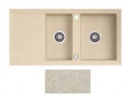 Мийка для кухні Marmorin Cire 2k 10 100х50 см штучний камінь Magranit пісочний 375 213 007